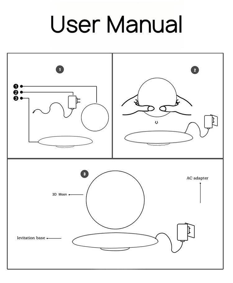 Magnetic Levitation Tai Chi Ball Creative Feng Shui Supplies Home Decor Ornaments Auspicious Supplies Housewarming New Home Opening Gifts