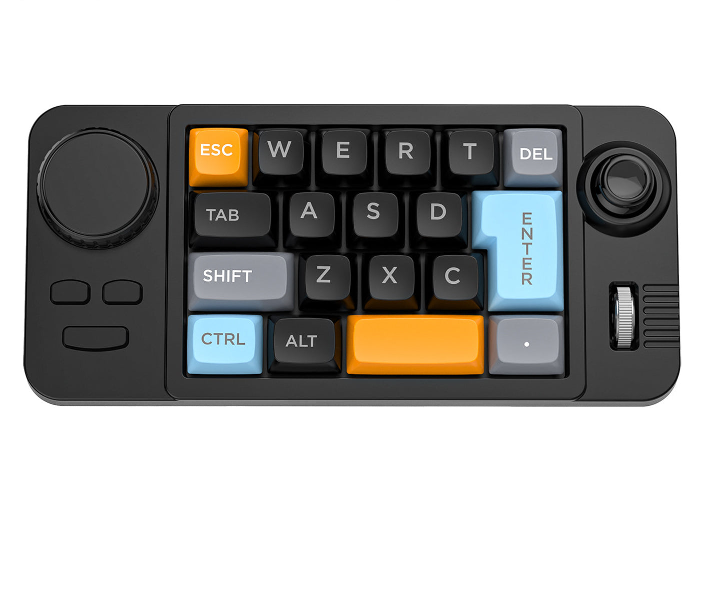 K811 Wired 19 Key Gaming Keyboard multi functional knob and joystick