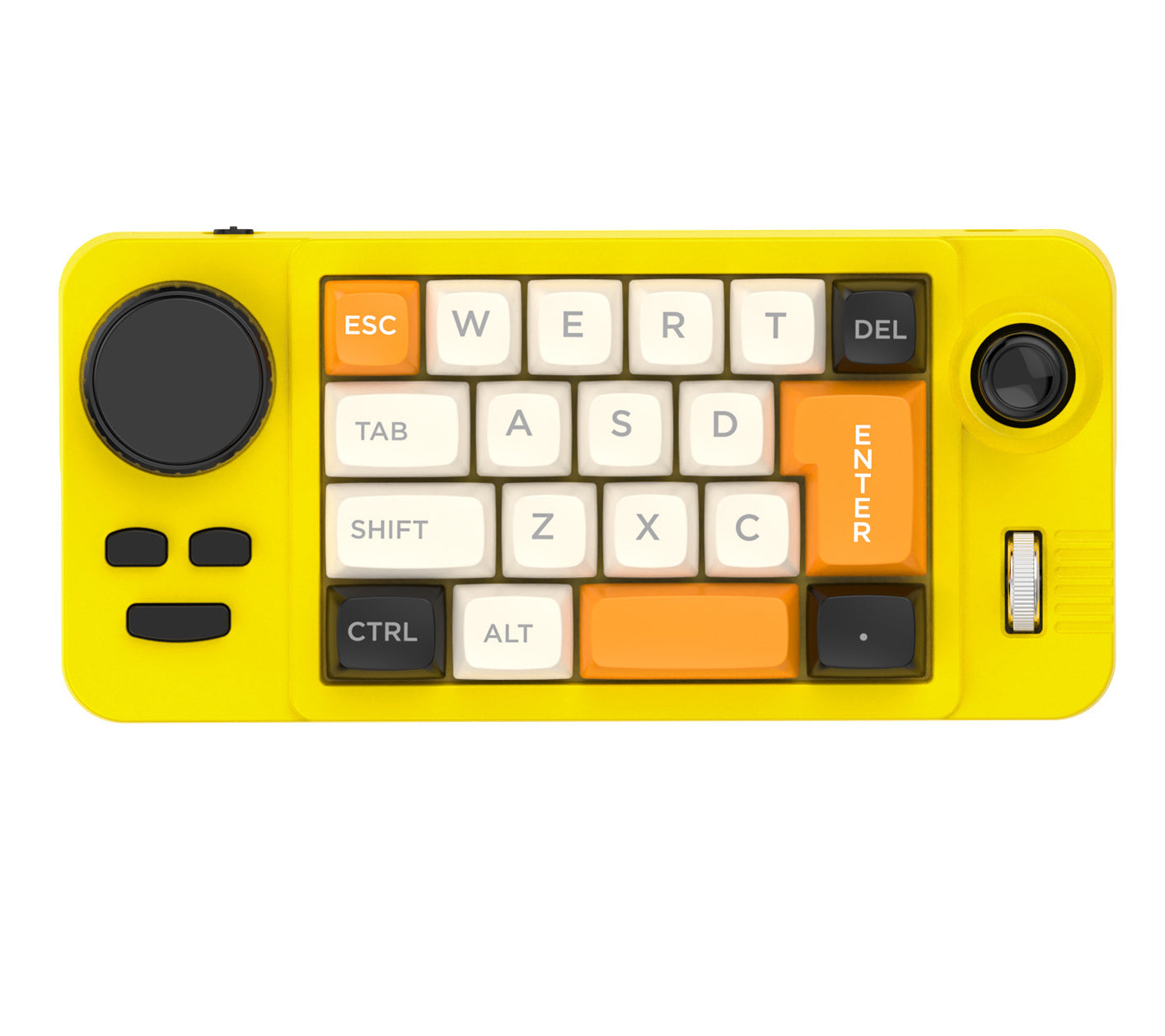 K811 Wired 19 Key Gaming Keyboard multi functional knob and joystick