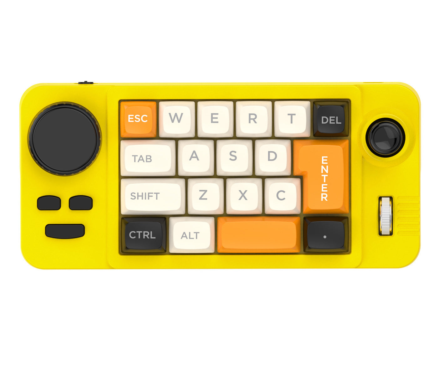 K811 Wired 19 Key Gaming Keyboard multi functional knob and joystick