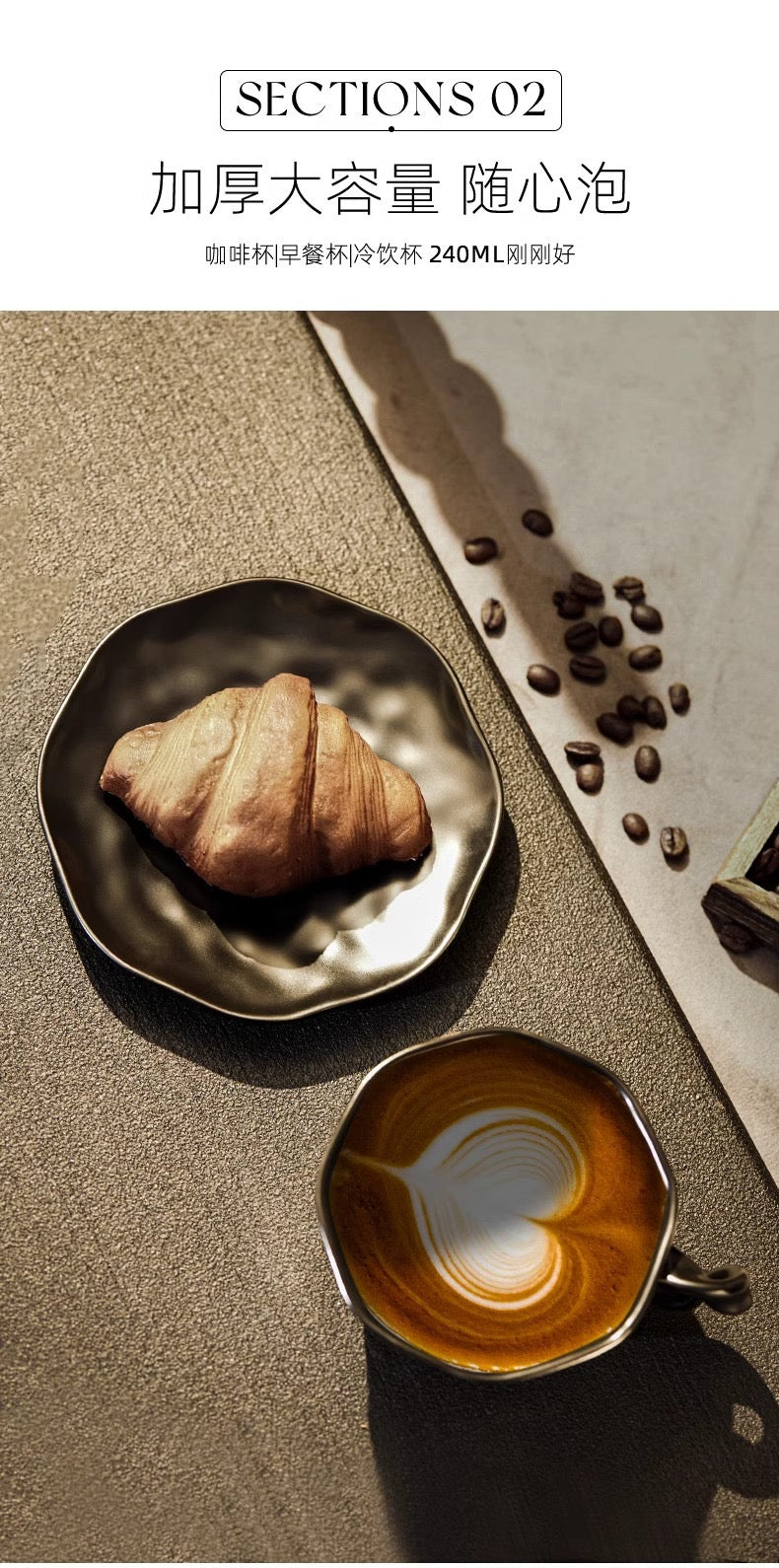 （Three cups）Light Luxury High-End Ceramic Mug Creative High-Value Home Office Elegant Goddess Coffee Cup Tea Cups