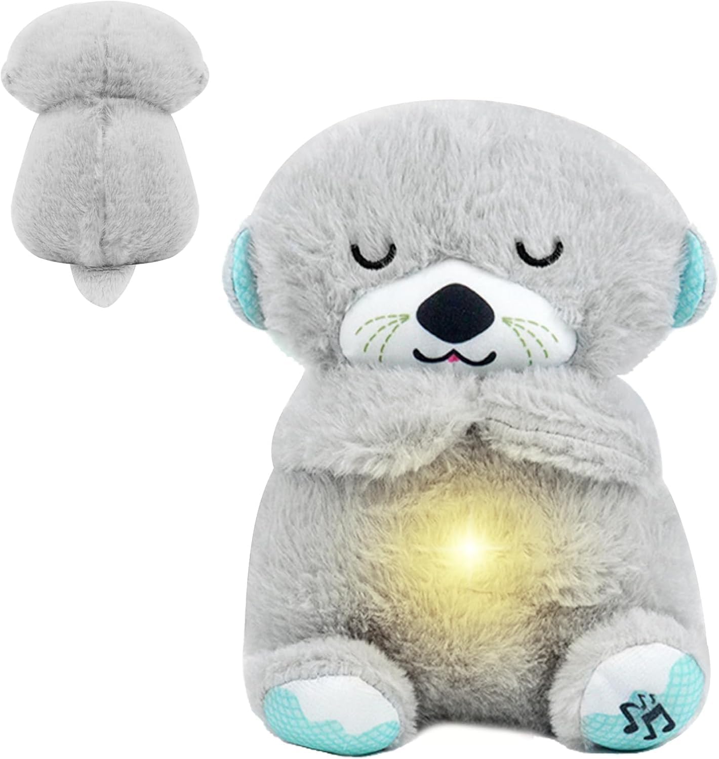 US Local Stock Breathing Stuffed Animal, Mush Plushies for Anxiety and Sleep, Four Gear Adjustment, Portable Plush Toy