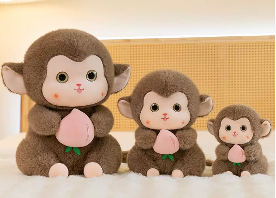 Cute and adorable monkey plush toy