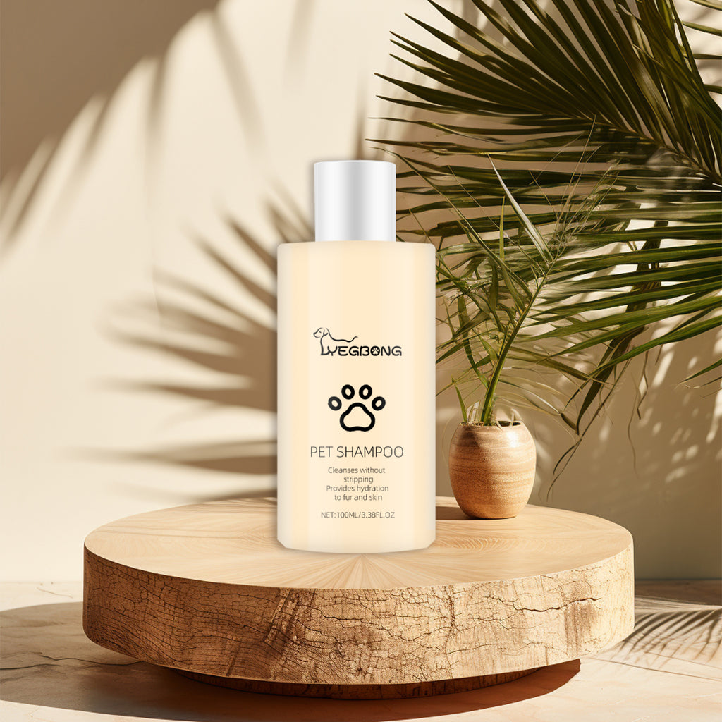 Yegbong Pet Shampoo (100g) – Gentle Cleansing for Pets (Cats & Dogs), Smooths Fur, Prevents Tangles, Shampoo & Conditioner