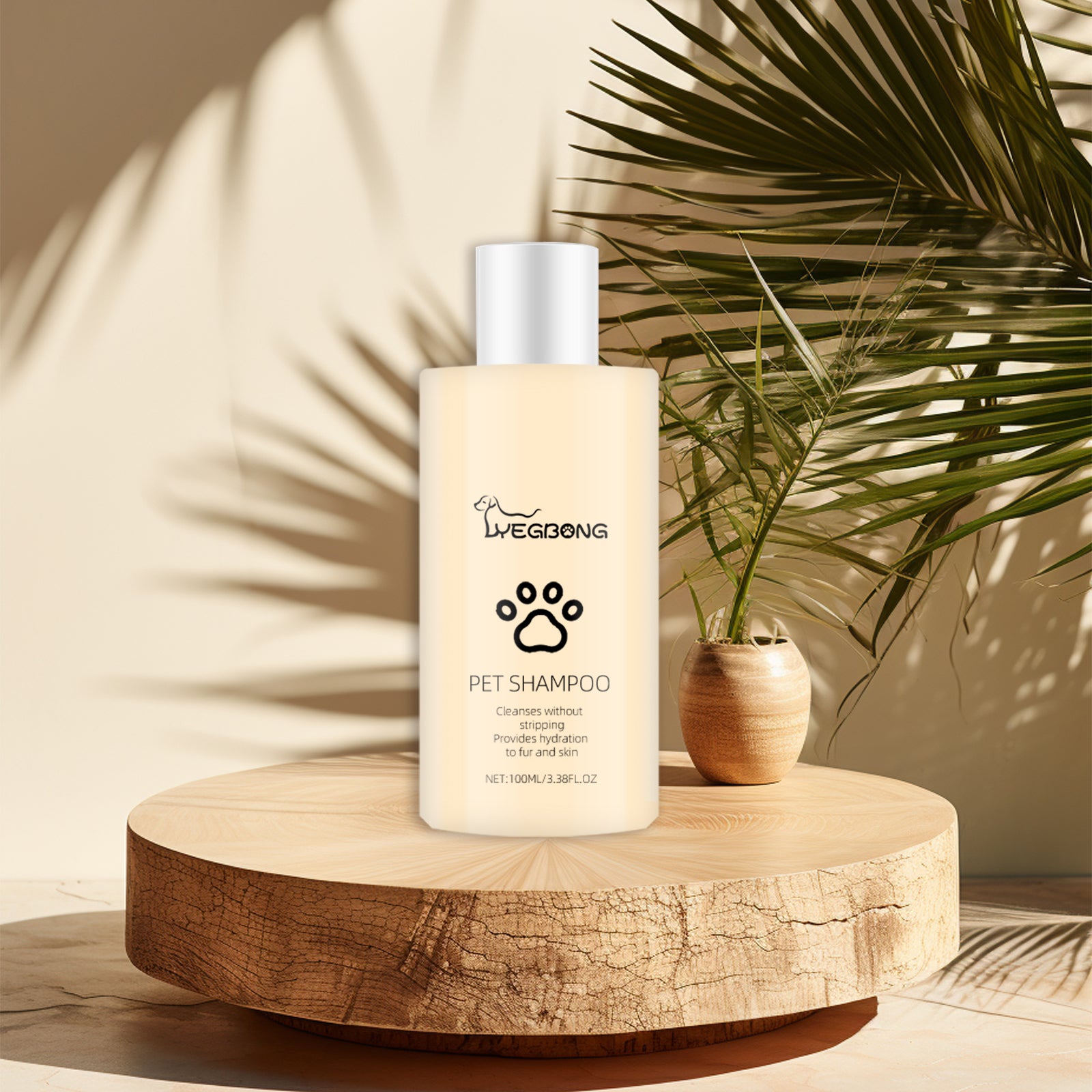 Yegbong Pet Shampoo (100g) – Gentle Cleansing for Pets (Cats & Dogs), Smooths Fur, Prevents Tangles, Shampoo & Conditioner