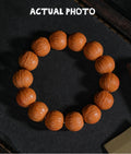 Monkey head walnut bracelet treasure trove style-Wisdom, Luck, Protection, Health, and Wealth
