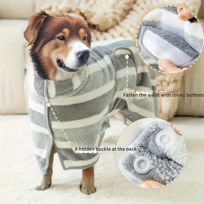 Dog Bathrobe Full Pack Absorbent Bath Towel Cat Golden Retriever Shiba Inu Bath Towel