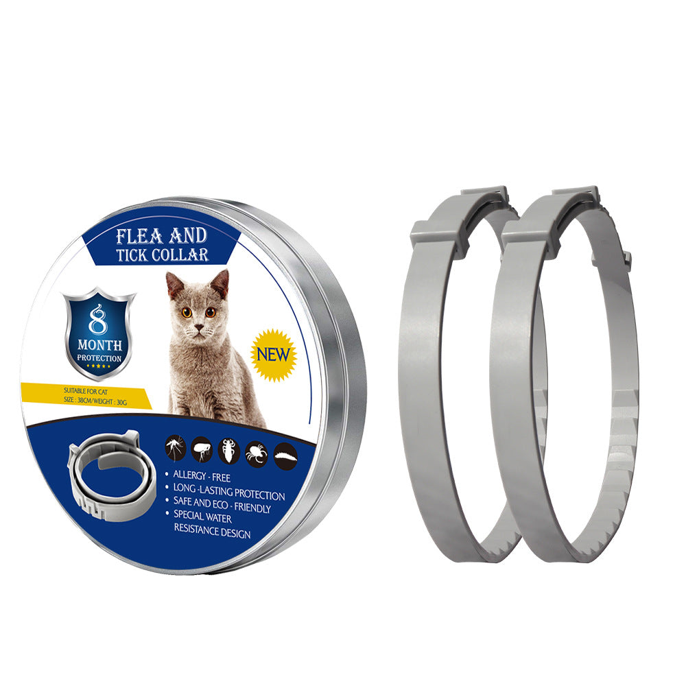 Premium Flea and Tick Collar for Dogs and Cats with 8 Months Protection Shipped Fast From US Warehouse for Quick Delivery