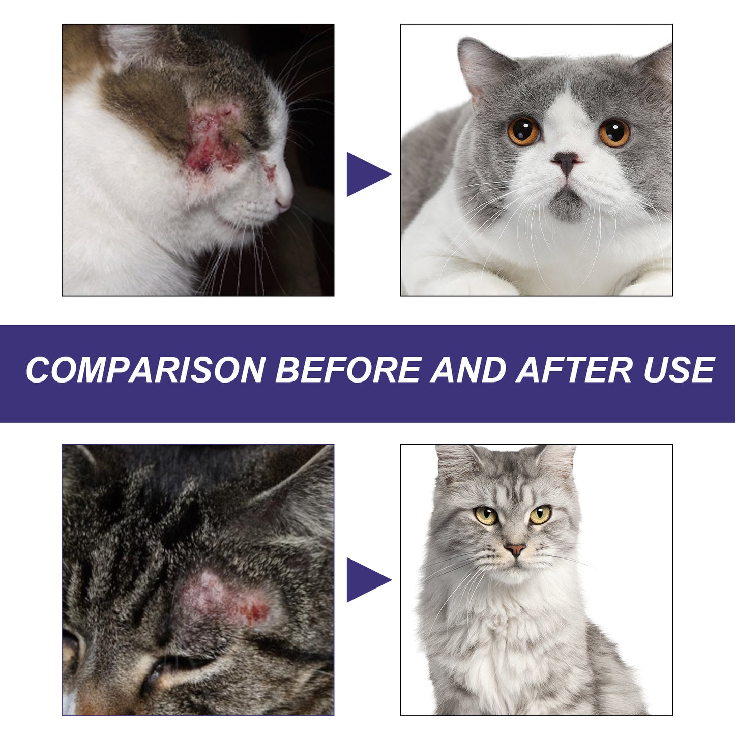 Yegbong Pet Antibacterial Spray for Cats Dogs Skin Care